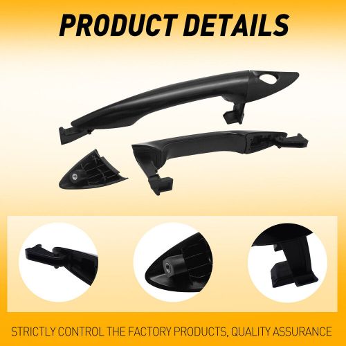 Handle for hyundai 11-16 elantra front driver passenger side exterior door 2set