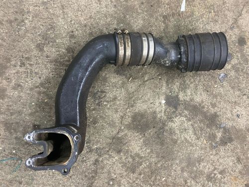 Mercruiser gm 3.0l gm exhaust pipe with elbow and hoses no flapper