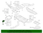 Genuine volkswagen muffler clamp 5q0-253-141