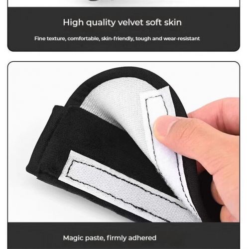 2pcs car seat belt shoulder covers cute black pochacco soft shoulder pads 22cm