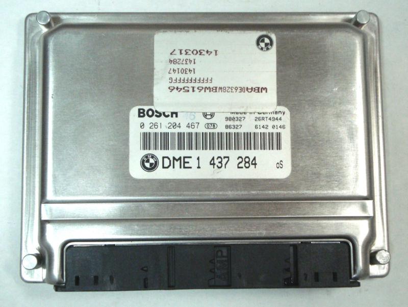 Bmw e38 e39 740i 740il 540i ecu engine computer 1 437 284 bosch 0261204467