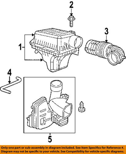 Mopar oem 4593692aa air intake-air hose