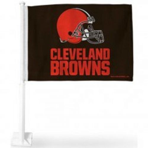 Cleveland browns car flag