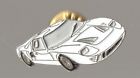 Ford gt40 - enamel &amp; metal lapel pin. butterfly clasp. (1)