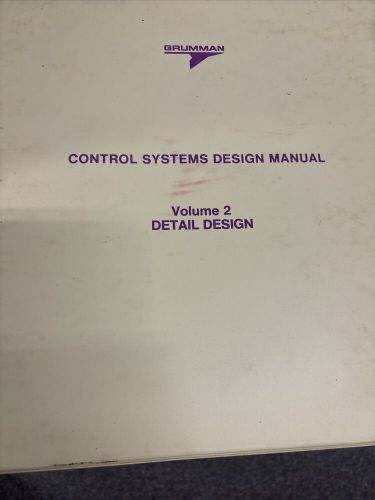 Grumman design control manual august 1970