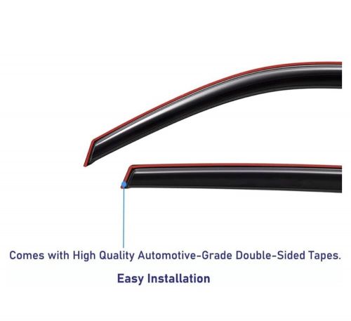 Lightronic side window visors deflectors 4 piece 2014-2020 chevy impala