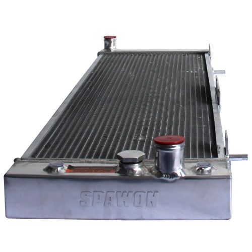 At 3row spawon at radiator for 1987-1990 jeep cherokee comanche wagoneer 4.0l l6