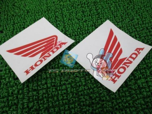 Honda genuine new honda new wing decal