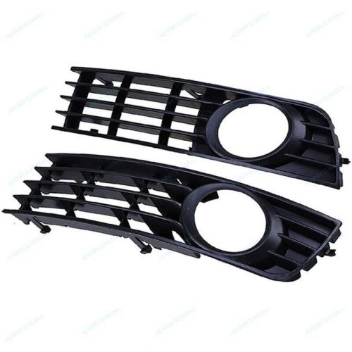 Front bumper lower fog light cover grille fit for audi a4 b6 sedan avant 2001-05