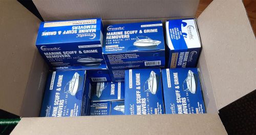 20 box lot wavesrx marine/boat cleaning eraser pads fiberglass gelcoat jet ski