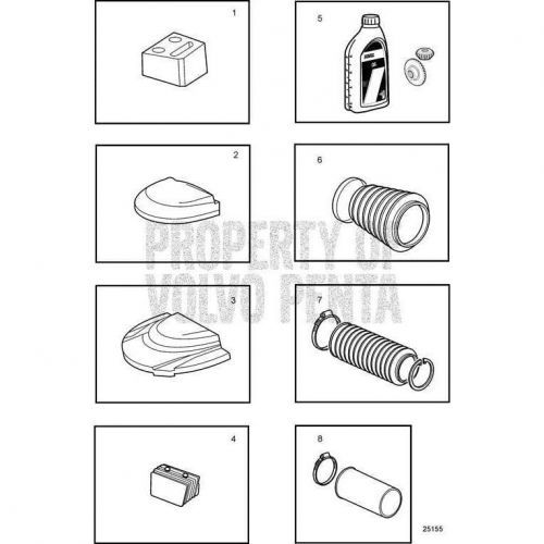 Volvo penta anode aluminum #3863193