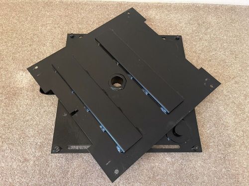 Vw transporter t5 t5.1 t6 front single driver/passenger seat swivel plate - l@@k