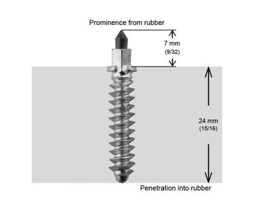 Igrip ss-32r series shoulder screw studs 32mm 250-pack