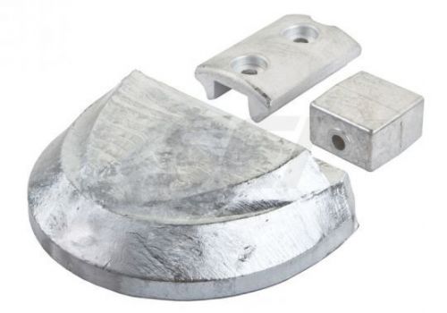 Zinc anode kit for omc cobra includes hardware