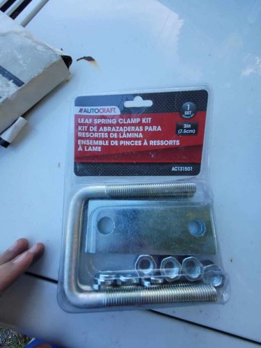 Autocraft leaf spring clamp kit ac131501