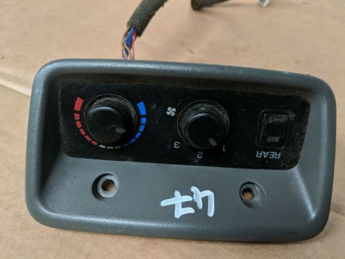 Mitsubishi shogun mk3 rear heater ac control panel mr500175