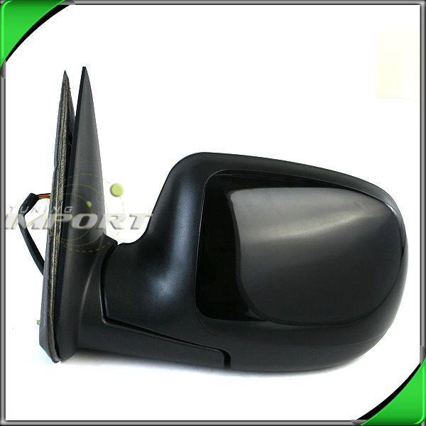 2002 chevy avalanche power heat foldable driver left side mirror assembly