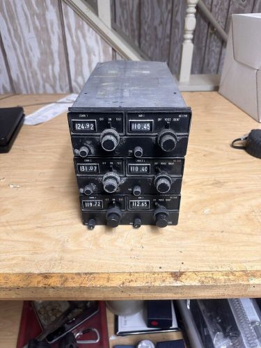 Bendix king radio  kx170b nav/com lot of three