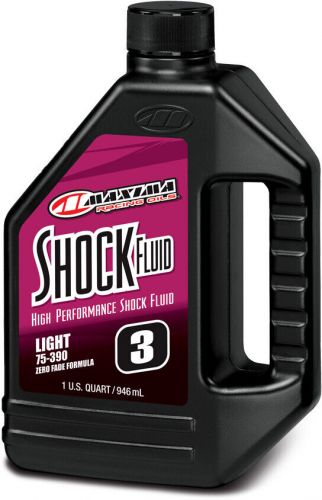 Maxima maxima 58901l racing shock fluid 3wt. - 75/390