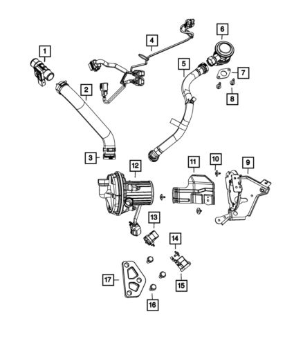 Genuine mopar coupler 68188366aa