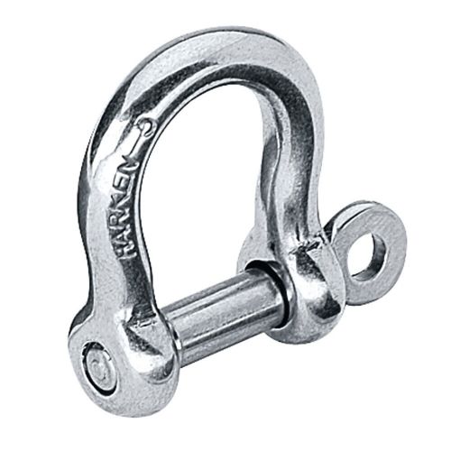 ​harken 4mm shallow bow shackle - forged stainless steel high load capacity