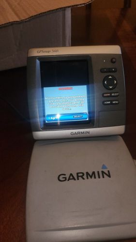 Garmin gpsmap 546 with power cable, and cover.  mint could condition