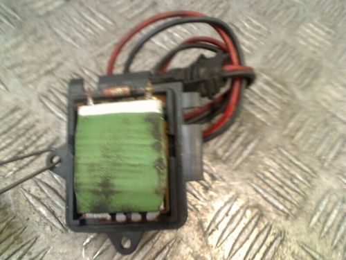 2007 vauxhall vivaro van 2.0 cdti (m9r-780(euro 4)) heating resistor-