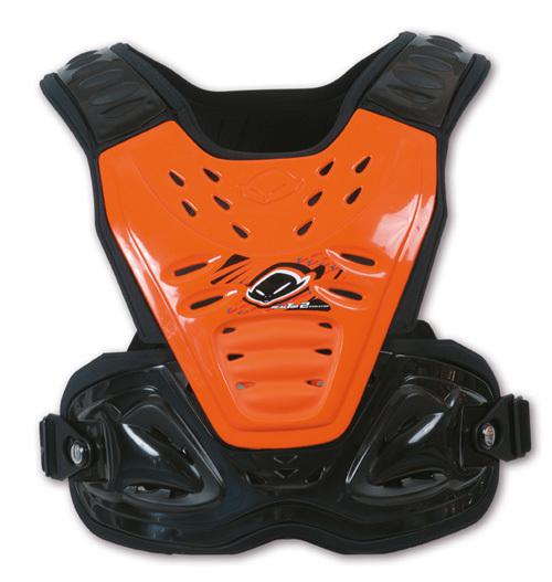  chest protector,motocross, adult, black and orange,  new !