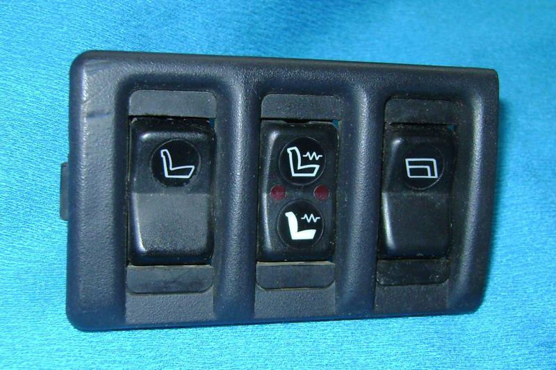 Mercedes w126 window, seat, heat switches & trim left rear oem