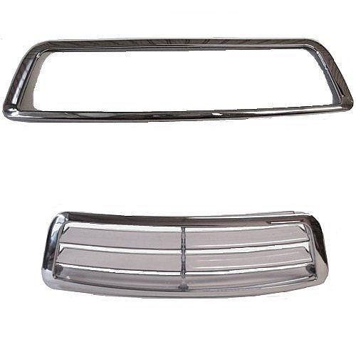 Honda gl1800 goldwing chrome windshield vent trim