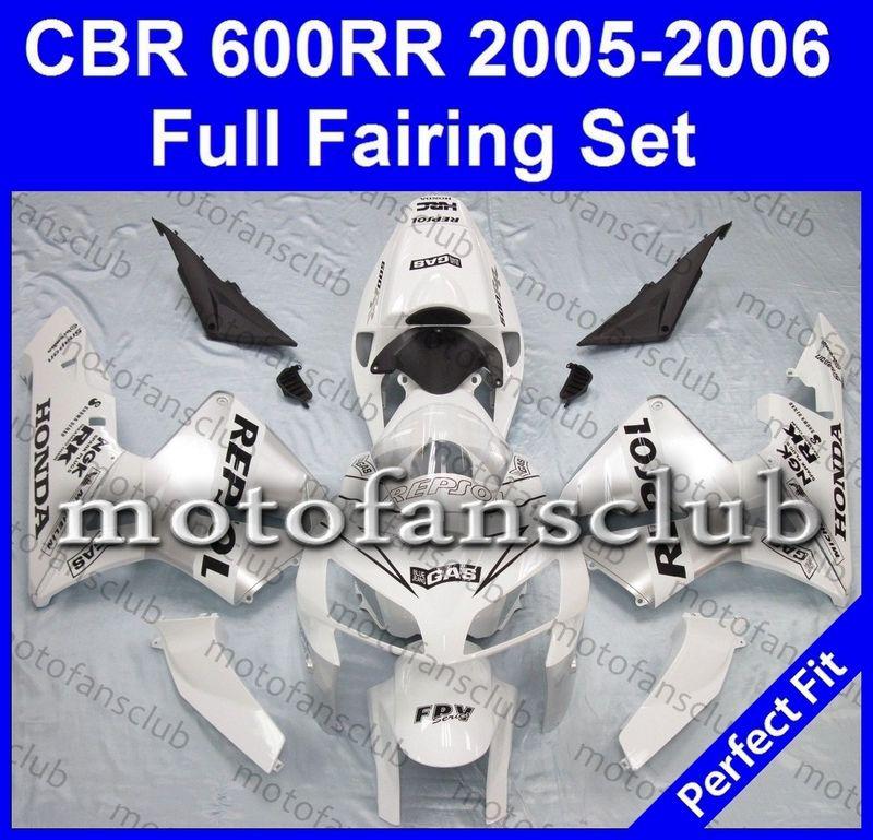 Fit honda cbr600rr 05 06 cbr 600 rr 2005 2006 fairing kit bodywork #51 b