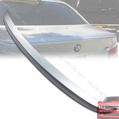 Bmw e60 m5-type 5-series 04-10 boot trunk spoiler wing painted 354 silver §