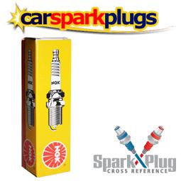 1x ngk copper core spark plug me-8 me8 (4383)