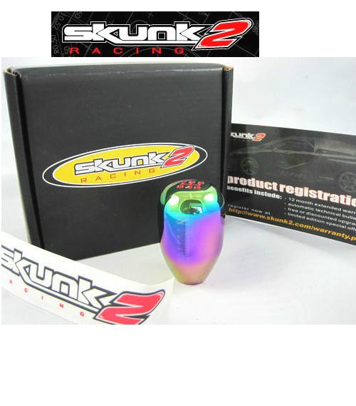 Skunk2 neo chrome plating 5 speed type r style shift knob fits honda acura civic