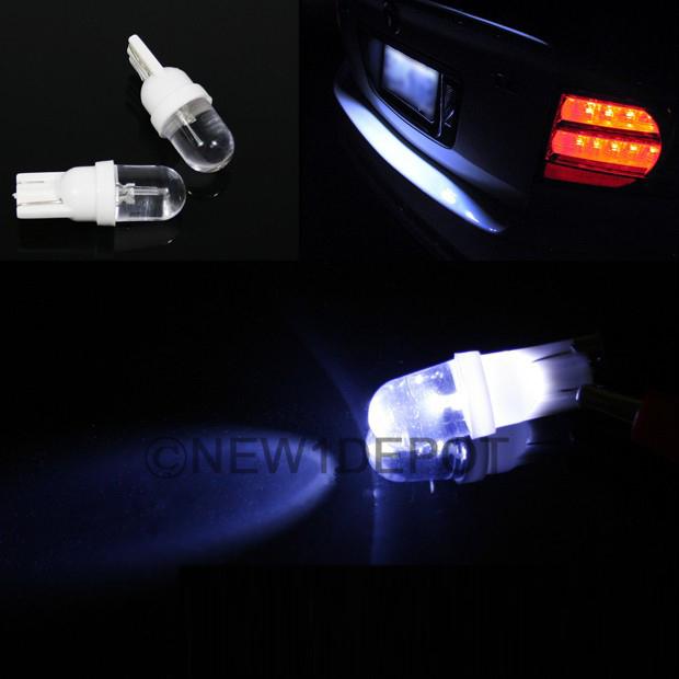 10 pcs car brand new xenon white license plate light lamp led bulbs t10 warranty