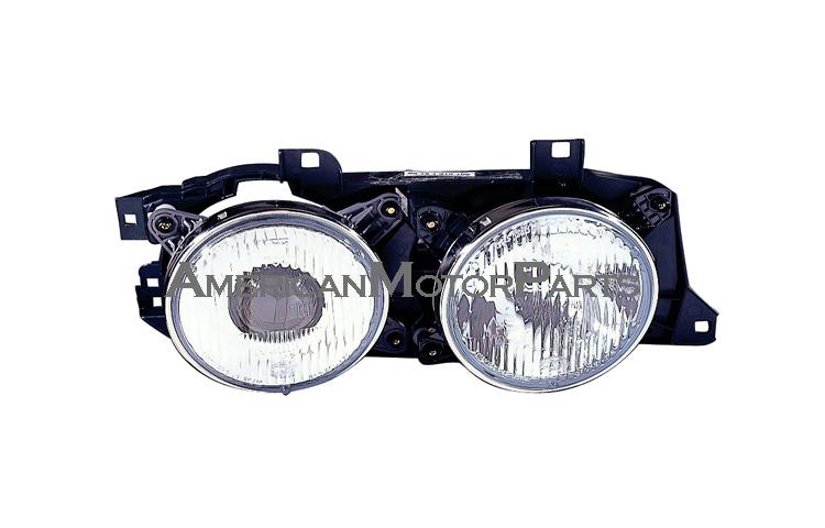 Passenger side replacement headlight bmw 89-90 5 series 91-93 m5 88-94 7-series