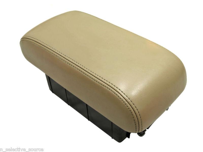 92-00 oem sc300 sc400 soarer tan leather armrest center console compartment 2jz