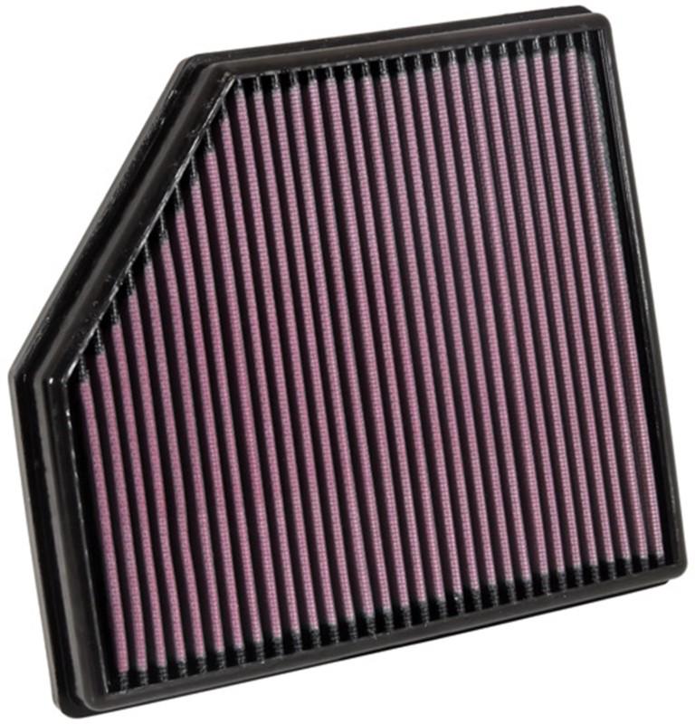 K&n filters 33-2418 - air filter; panel; h-1.25 in.; l-9.25 in.; w-8 1/8 in.