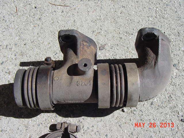 Mercedes-benz 450 exhaust manifold section