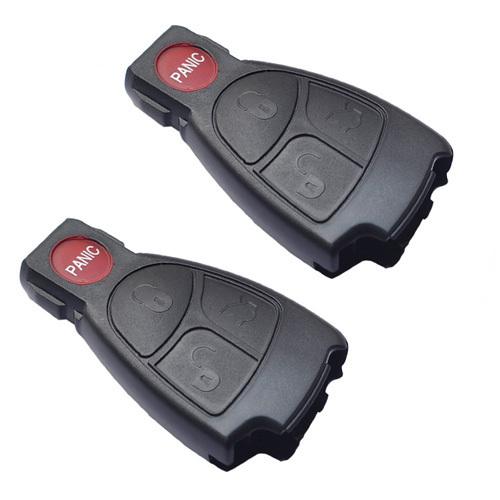 Lot2 new 4button remote smart key shell fit for mercedes-benz cl55 amg clk350