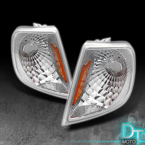 97-03 f150 expedition clear corner signal lights left+right direct replacement