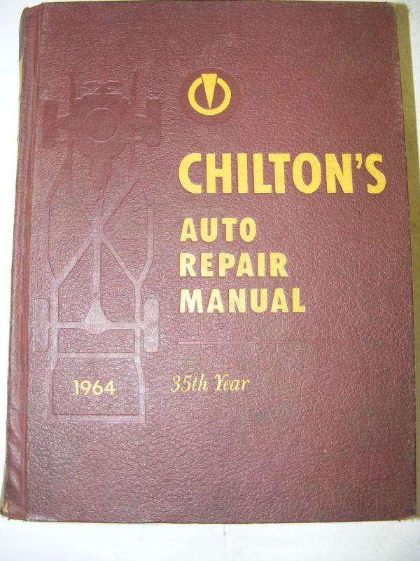 Chiltons auto repair manual 35th 1964