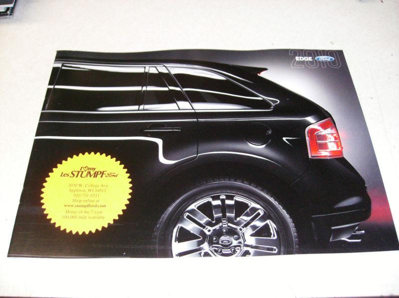 2010 ford edge original sales brochure