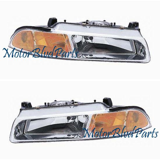 97-00 stratus/breeze/cirrus headlights driver+passenger