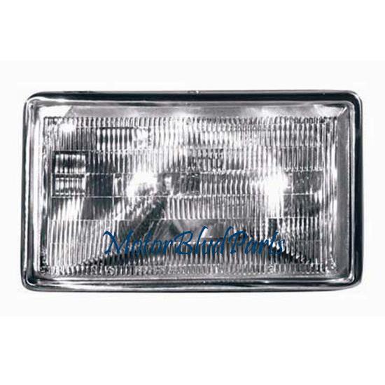 87-90 caravan/voyager headlight w/aero lamp driver left