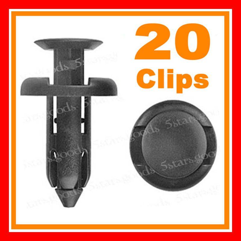 20 atv fender 8mm clips for polaris sportsman scrambler predator boss trail