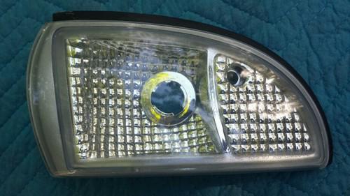 91-96 chevy caprice 94-96  impala chrome clear left corner signal lights lamps