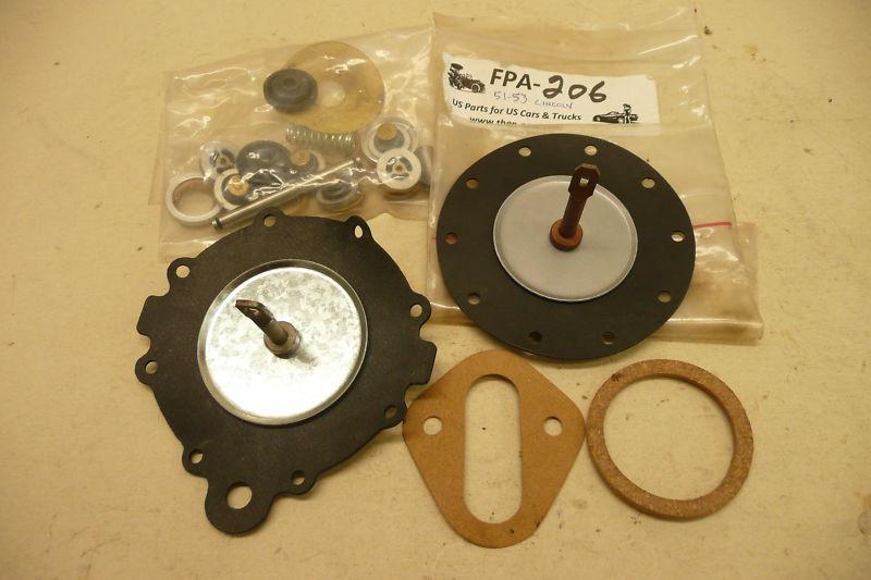 Carburetor fuel pump repair kit fpa-206. 51-53 lincoln. 