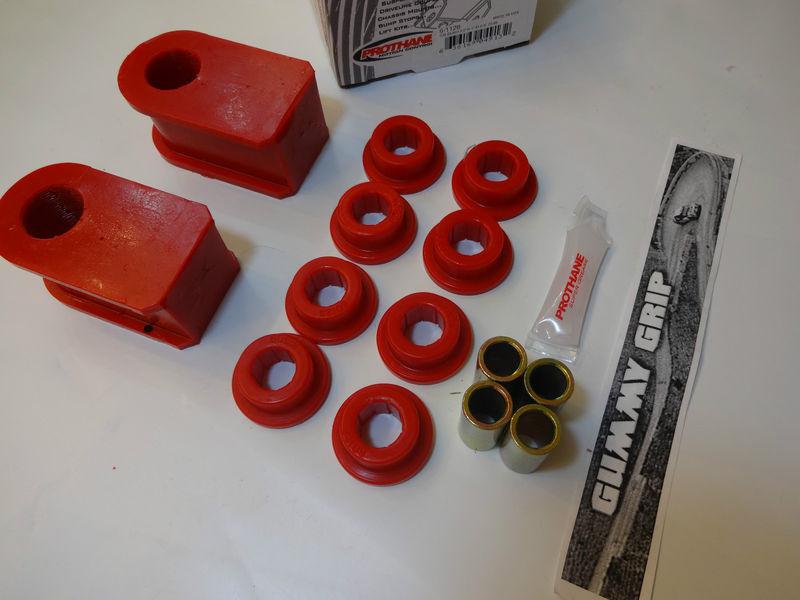 Prothane front or rear sway bar bushing kit 1" bar ford bronco 70-98 6-1128 * 