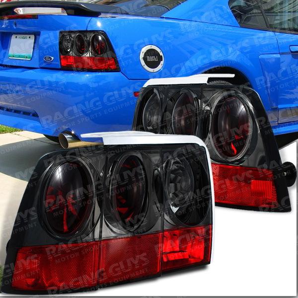 99-04 ford mustang altezza smoke tail lights rear lamps brake signal svt gt new